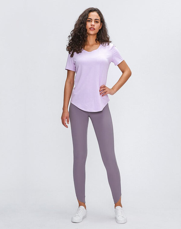 Style Bevel Leggings Sport Women Fitness High Waist Yoga Pants Elasticity Tight-Fit Solid Color Buttock Lifting Pants | Vimost Shop.