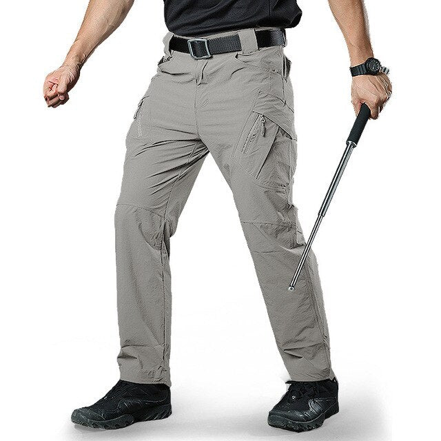 Tactical Pants Men Summer Quick Dry Multi-pockets Military Pants Lightweight Stretch Cargo Work Hike Pants Trousers 40 | Vimost Shop.