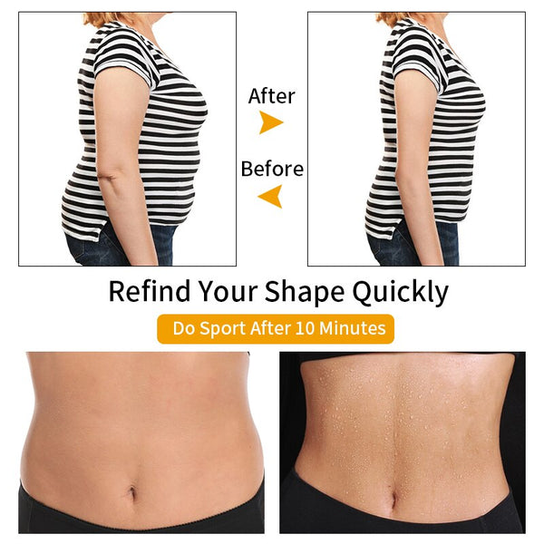 Waist Trainer Neoprene Body Shaper Women Slimming Sheath Double Belt Sweat Shapewear Fat Burning Corset Sauna Vest Trimmer Belt | Vimost Shop.