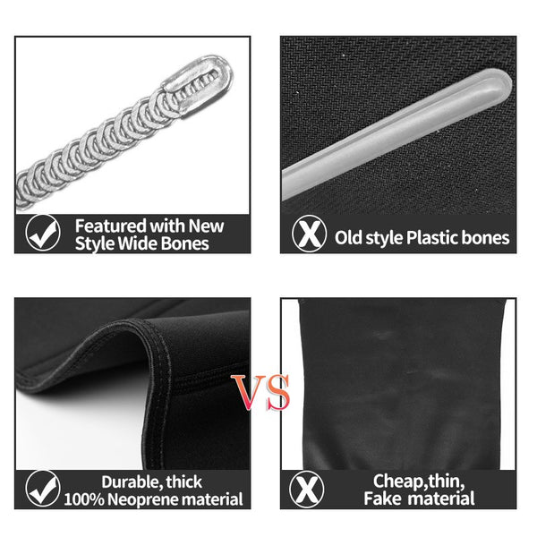 Waist Trainer Neoprene Body Shaper Women Slimming Sheath Double Belt Sweat Shapewear Fat Burning Corset Sauna Vest Trimmer Belt | Vimost Shop.