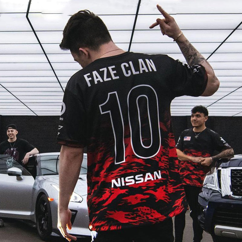 LOL CSGO Top Team Faze Uniform Jersey Niko Fans T-shirt Men Women Faze Clan Custom ID T shirts Rain Tee Shirt Custom Flag | Vimost Shop.