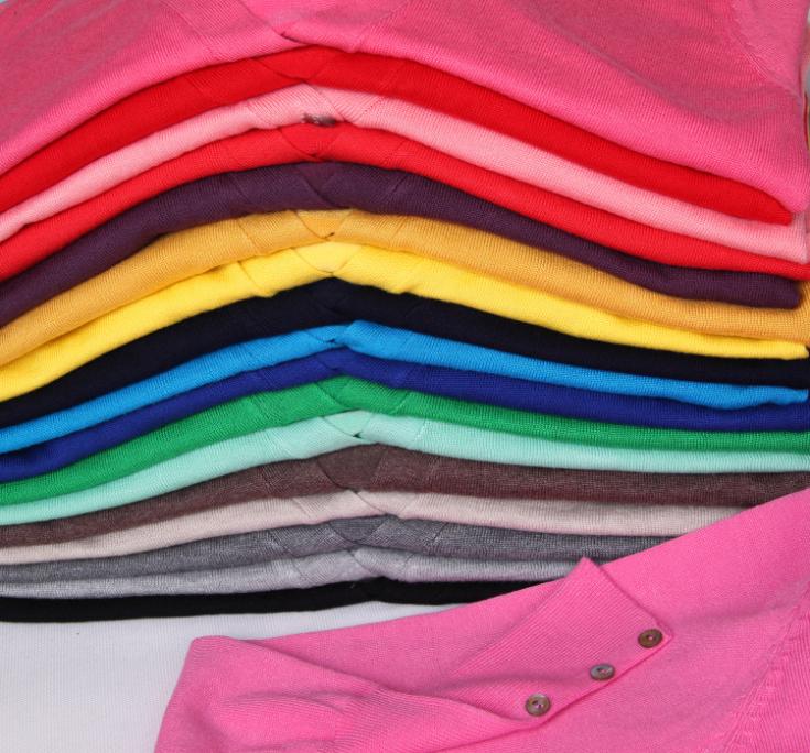 Quality Guarantee Spring Autumn Women Shell Button Brand Cardigan Long Casual Slim Cotton Solid Knitwear