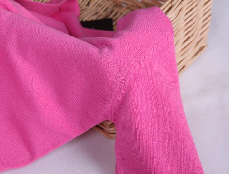 Quality Guarantee Spring Autumn Women Shell Button Brand Cardigan Long Casual Slim Cotton Solid Knitwear