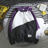 Jacket Men Windbreaker Autumn Hip Hop Couple Thin Jacket Windbreaker Patchwork Multi Pockets Casual Track Coat Streetwear | Vimost Shop.