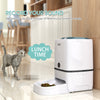 Lseebiz Automatic Pet Feeder 6L Smart Feeder Dog Cat Food Dispenser Voice Recording , Timer Programmable , IR Detect , 8 Meals | Vimost Shop.
