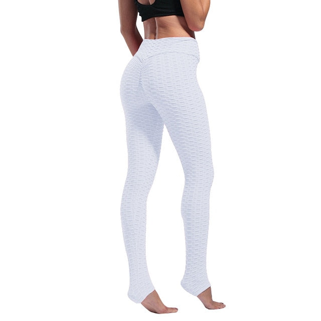 Women Leggings Anti Cellulite Pants Sexy High Waist Push Up Sports Trousers | Vimost Shop.