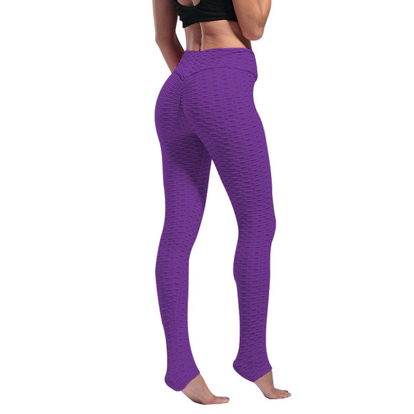Women Leggings Anti Cellulite Pants Sexy High Waist Push Up Sports Trousers | Vimost Shop.