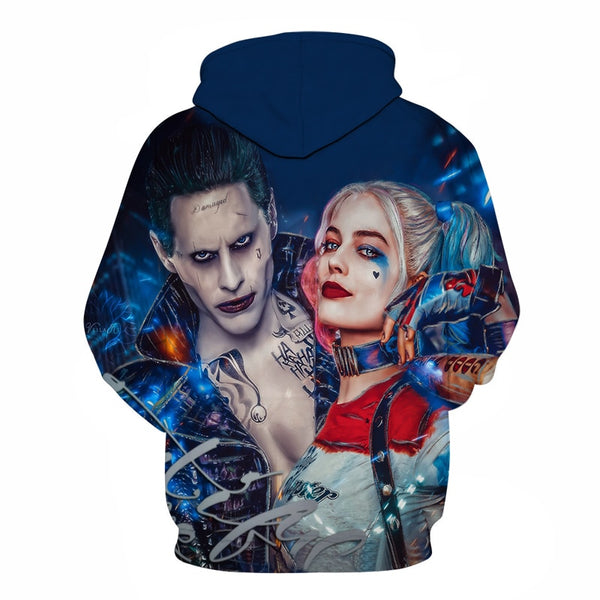 Joker 3D Hoodies Men Women Sweatshirts Badass Funny Printed Pullover Autumn Winter Brand Tracksuits Boy Hoodies | Vimost Shop.
