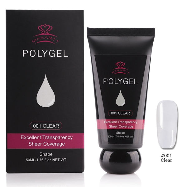 Poly Nail Extension Gel, 50ML Nude Nature Day-dream Builder Gel Poly Extension Gel Trendy | Vimost Shop.