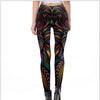 Mask Paisley Mandala Skull Leggings for Women Leggins Digital Print Sexy Fantastic Ankle Pant | Vimost Shop.