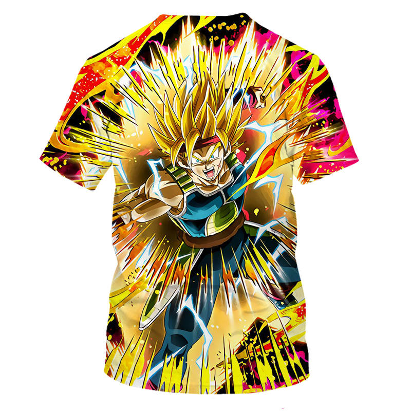 Dragon Ball T Shirt Men Summer Dragon Ball Z super Son Goku Slim Fit Cosplay 3D T-Shirts Vegeta Cool Anime Style Tshirt Homme - Vimost Shop
