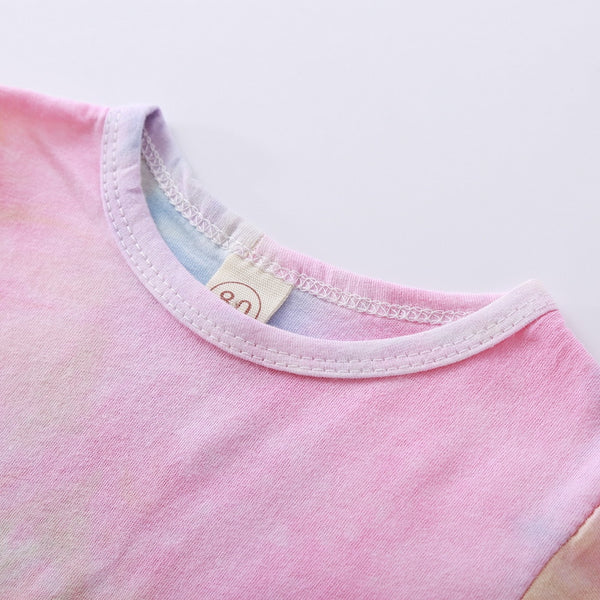 Winter Long Sleeve Baby Girls Clothes 2020 Fashion Sport Girls Tie dye Kids Clothes Set 2Piece Top+trousers Toddler Clothing D30 | Vimost Shop.