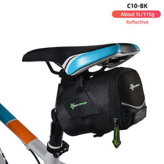 Rainproof Bicycle Bag Shockproof Bike Saddle Bag For Refletive Rear Large Capatity Seatpost MTB Bike Bag Accessories