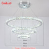 Modern K9 Crystal Led Chandelier Lights Home Lighting Chrome Lustre Chandeliers Ceiling Pendant Fixtures  For Living Room | Vimost Shop.