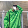 Moon Reflective print Hoodies Men's Sweatshirt Orange Autumn Winter Sweatshirts Men Streetwear Cool korean Loose Hoodies Male | Vimost Shop.