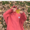 Moon Reflective print Hoodies Men's Sweatshirt Orange Autumn Winter Sweatshirts Men Streetwear Cool korean Loose Hoodies Male | Vimost Shop.