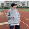 Moon Reflective print Hoodies Men's Sweatshirt Orange Autumn Winter Sweatshirts Men Streetwear Cool korean Loose Hoodies Male | Vimost Shop.
