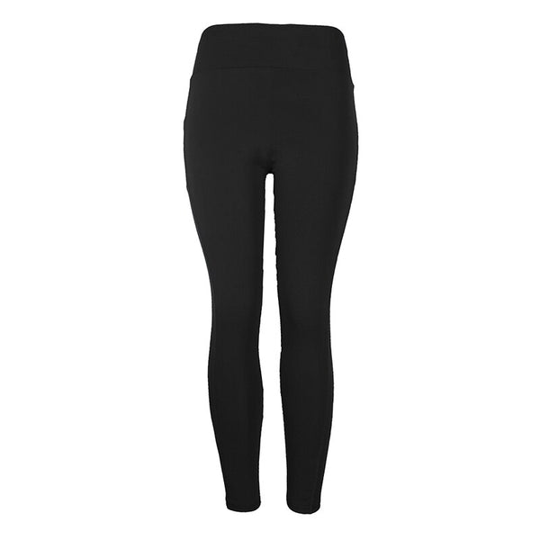 Women Leggings Running Fitness Yoga Pants With Pocket Solid Sports Gym Workout Athletic Elasticity Pants Tights Trousers | Vimost Shop.