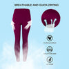 Women Leggings Running Fitness Yoga Pants With Pocket Solid Sports Gym Workout Athletic Elasticity Pants Tights Trousers | Vimost Shop.