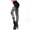 Skull Punk Women Legging Gothic Style Lion Retro Vintage Steampunk Leggins Ankle Pants | Vimost Shop.