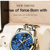 Luxury Men Watches Automatic Green Watch Men Stainless Steel Waterproof Business Sport Mechanical Wristwatch | Vimost Shop.