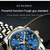 Luxury Men Watches Automatic Green Watch Men Stainless Steel Waterproof Business Sport Mechanical Wristwatch | Vimost Shop.