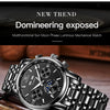 Luxury Men Watches Automatic Green Watch Men Stainless Steel Waterproof Business Sport Mechanical Wristwatch | Vimost Shop.
