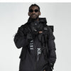 Multi Pockets Cargo Jackets Men Windbreaker Hip Hop Streetwear Outdoor Techwear Jackets Harajuku Cargo Coats | Vimost Shop.