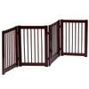 30" Dog Playpen Pet Dog Gate Configurable Folding 4 Panel Wood Fence High Quality PS6473 | Vimost Shop.