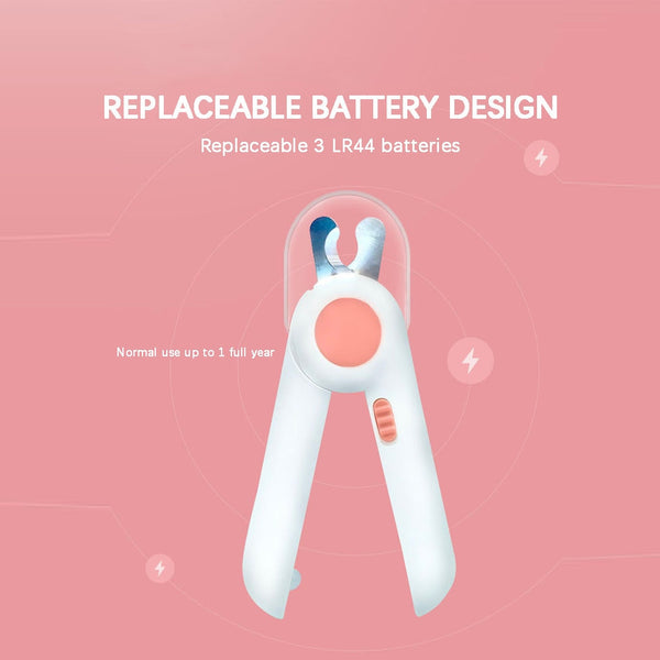 Pet Nail Clipper Dog Cat Cutter Beauty Scissors LED Lighting Puppy Kitten Grooming Claw Nails Cutting Machine Professional Newes | Vimost Shop.
