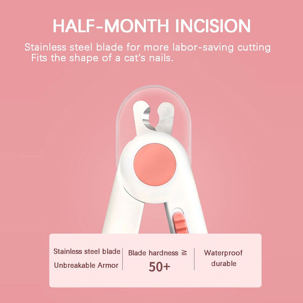 Pet Nail Clipper Dog Cat Cutter Beauty Scissors LED Lighting Puppy Kitten Grooming Claw Nails Cutting Machine Professional Newes | Vimost Shop.