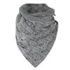Fashion Scarves Women Soild Dot Printing Button Soft Wrap Casual Warm Scarves Shawls | Vimost Shop.