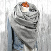 Fashion Scarves Women Soild Dot Printing Button Soft Wrap Casual Warm Scarves Shawls | Vimost Shop.