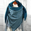 Fashion Scarves Women Soild Dot Printing Button Soft Wrap Casual Warm Scarves Shawls | Vimost Shop.