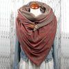 Fashion Scarves Women Soild Dot Printing Button Soft Wrap Casual Warm Scarves Shawls | Vimost Shop.