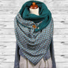 Fashion Scarves Women Soild Dot Printing Button Soft Wrap Casual Warm Scarves Shawls | Vimost Shop.