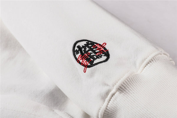 Japanese Crane Bird Embroidered Pullover Hooded Sweatshirts Hoodies Men Harajuku Hip Hop Hoodie Streetwear Tops | Vimost Shop.