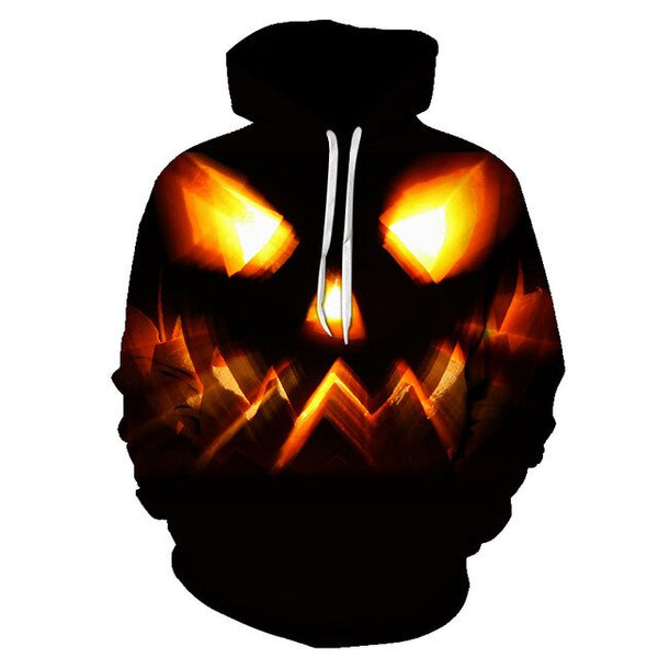 Male Sweatshirt Pumpkin King Jack Skellington Evil Smile Pattern Spring Men Hoodies Cool Streetwear Halloween Party | Vimost Shop.