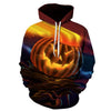 Male Sweatshirt Pumpkin King Jack Skellington Evil Smile Pattern Spring Men Hoodies Cool Streetwear Halloween Party | Vimost Shop.