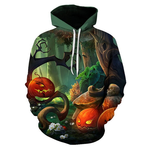 Male Sweatshirt Pumpkin King Jack Skellington Evil Smile Pattern Spring Men Hoodies Cool Streetwear Halloween Party | Vimost Shop.