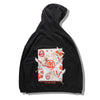 Japanese Style Crane Folding Fan Print Hooded Japan Ukiyo-e Sweatshirts Hoodies Harajuku Hip Hop Pullover Streetwear | Vimost Shop.