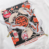 Japanese Style Crane Folding Fan Print Hooded Japan Ukiyo-e Sweatshirts Hoodies Harajuku Hip Hop Pullover Streetwear | Vimost Shop.