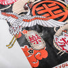 Japanese Style Crane Folding Fan Print Hooded Japan Ukiyo-e Sweatshirts Hoodies Harajuku Hip Hop Pullover Streetwear | Vimost Shop.