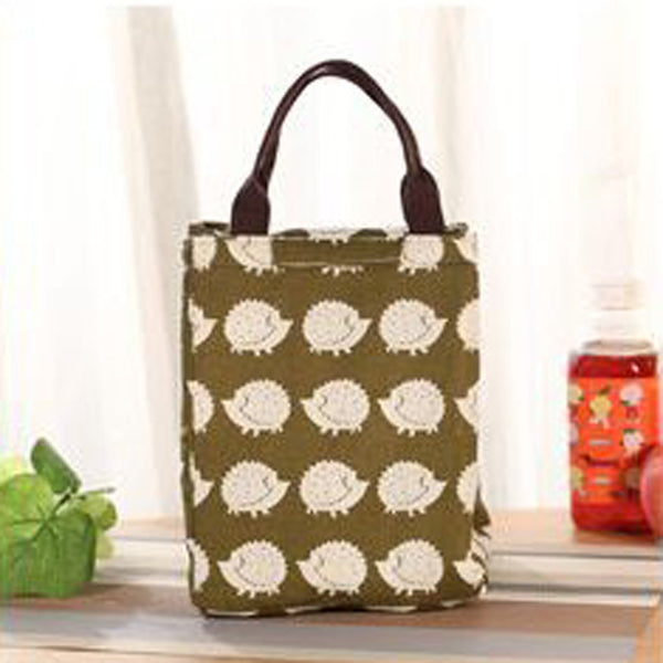 New Fashion Portable Lunch Bag Pouch Storage Box Insulated Thermal Bento Cooler Picnic Tote High Quality for Women kids Men | Vimost Shop.