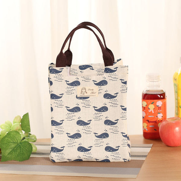 New Fashion Portable Lunch Bag Pouch Storage Box Insulated Thermal Bento Cooler Picnic Tote High Quality for Women kids Men | Vimost Shop.