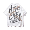 Japanese Style Crane Printed Cotton T Shirts 2019 Harajuku Mens Summer Oversize Graffiti Tops & Tees | Vimost Shop.