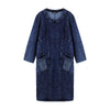 New Fashion Plus Size Denim Dress Slim Fit Dress Casual Dress High Flexibility Hole Design FFemale