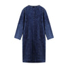 New Fashion Plus Size Denim Dress Slim Fit Dress Casual Dress High Flexibility Hole Design FFemale