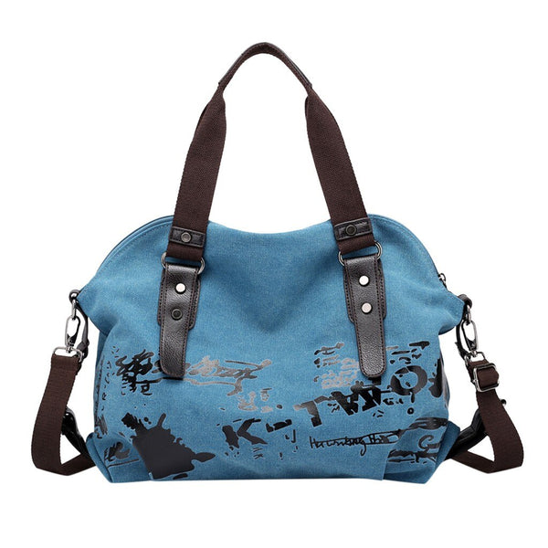 Female Large Pocket Casual Tote Women's Handbag Shoulder Handbags Canvas Capacity Bags For Women Messenger Shopping  Bags #L20 | Vimost Shop.