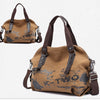 Female Large Pocket Casual Tote Women's Handbag Shoulder Handbags Canvas Capacity Bags For Women Messenger Shopping  Bags #L20 | Vimost Shop.
